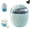 Green, variant on Small Home Mini Ice Cream Maker, DIY Mini Ice Cream Maker, One-Touch Dessert Maker, Single Serving of Gelato, Yogurt, Compact Electric Makers for Kitchen, Family Treats