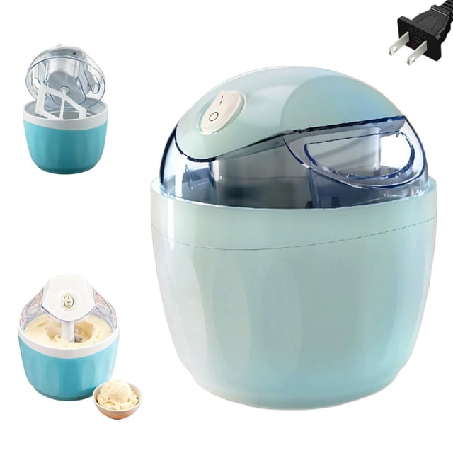 Mini Ice Cream Maker, Small Home Homemade Freeze Yogurt Ice Cream Maker