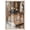 Blonde Frame, variant on Oranate Makeup Collection Shadowbox Print Fashion Art Print by Art Remedy, White Frame, 30 x 45