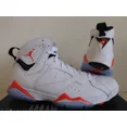 thumbnail image 2 of Ni - ke Ni - ke Air Jordan 7 Retro Infrared White-Crimson-Black Sz 16 [CU9307-160], 2 of 5