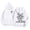 sweatshirts for kids under $10.00-White, variant on RTKFRFLM Girls Jesus Letter Graphic Hoodie Just A Girl Who Loves Pocket Christian Sweatshirt Faith Religious Thermal Tops for Kids Ages 2-13 Years