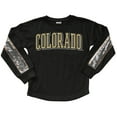 thumbnail image 2 of Girls Youth Gameday Couture  Black Colorado Buffaloes Guess Who's Back Long Sleeve T-Shirt, 2 of 3