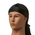 thumbnail image 4 of Durag Red de Kiss Bow Wow Power Wave Velvet Luxe (negro), 4 of 7