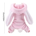 thumbnail image 3 of XINGXIANG Easter Bunny Pet, Cute Rabbit Outfit with Long Floppy Ears for Cats and Small Dogs, Holiday Celebration Photo Prop, One Size Fits Most(B), 3 of 7