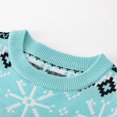 thumbnail image 4 of BULLPIANO 3-7 Years Toddler Girls Boys Christmas Ugly Sweater Knitted Pullover Sweater Tops Kids Christmas Sweatshirt, 4 of 8