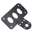 thumbnail image 3 of License Plate Mount Bracket, License Plate Holder 18x10cm Universal Electroplating  For Motorcycle, 3 of 8