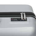 thumbnail image 2 of 3 Piece Silver Luggage Set Hard Side Lightweight Luggage 20/24/28In+Spinner Wheels, 2 of 6