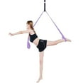 grey Leg Stretch Band Easy Install on Door Dance and Gymnastic