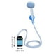 thumbnail image 3 of Ducha portátil para exteriores con batería de 2200 mAh | Recargable por USB | Caudal mínimo de 4 l/min y máximo de 5 l/min | Incluye manguera de 1 m y cabezal de ducha | Para acampar, limpiar, 3 of 3