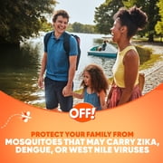 OFF! FamilyCare Mosquito Repellent IV Spritz, Outdoor Bug Spray, 7% DEET, Unscented, 6 oz