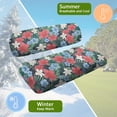 thumbnail image 5 of HUIACONG Flowers Comfort Golf Cart Seat Blanket and Towel, Breathable Easy to Install Comfortable Golf Cart Accessories for EZGO Club Car, 5 of 7