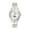 White, variant on Women's Silver BYU Cougars Stainless Steel Quartz Watch