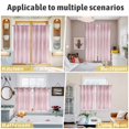 thumbnail image 5 of Pink Kitchen Curtains Window Panels, Modern Abstract Art Ombre Striped Insulated Window Treatment Curtain, Grommet Curtains for Bedroom/Living Room/Bathroom, 2 Piece 42"Wx45"L, 5 of 8