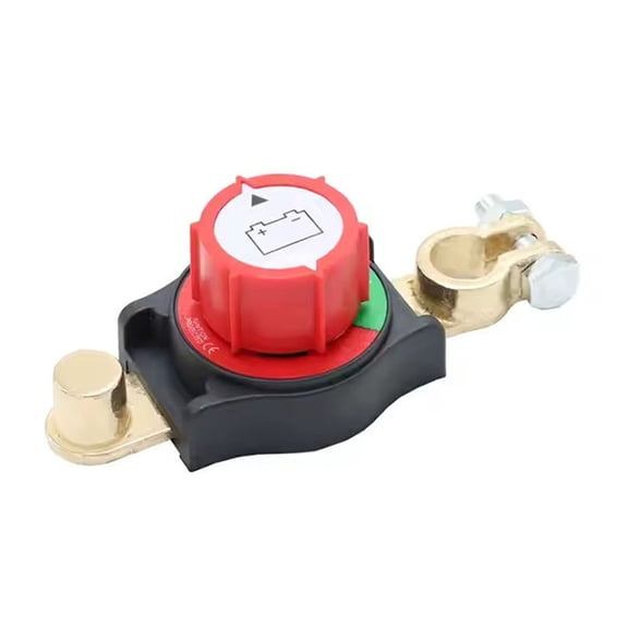 Heavy-Duty Battery Disconnect Switch 275A 12-48V On/Off Top Post Battery Switch For Car Rv Boat Vehicle Reliable Power Cutoff Solution Easy Installation Safe Material Reliable