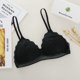 thumbnail image 1 of Ropa interior para mujer, sujetador de encaje francés, sujetador ajustable, fino, sexy, copa triangular en V profunda, sujetador para mujer, 1 of 6