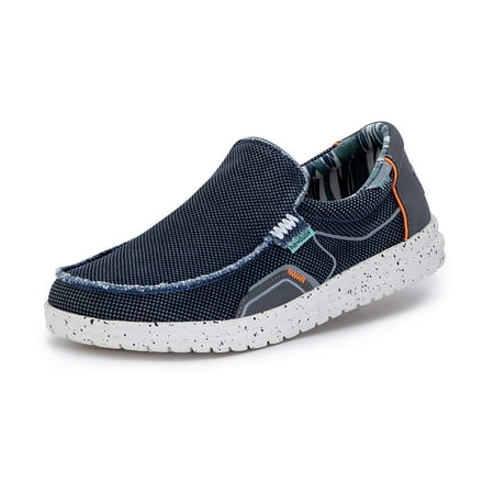 

Hey Dude Women s Mikka Hawk Blue Horizon Size 14 | Women’s Loafers | Women’s Slip On Shoes | Comfortable & Light-Weight