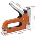 thumbnail image 3 of Pistola grapadora para tapicería de alta resistencia, pistola grapadora 4 en 1 con 600 grapas, removedor, guantes, pistola grapadora de ajuste de potencia Manual para madera, 3 of 5