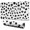 White and Black-2, variant on Long Mouse Pads for Desk,White and Blue Of Animal Print Desk Mats on Top Of Desks, Desk Mouse Pad Extra Large with 3mm Non-Slip Base and Stitched Edge for Gaming,Office,Work,Home 31.5"x11.8"