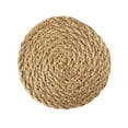 thumbnail image 2 of Round Woven Placemats Heat Resistant Non- Table Mats,Rattan Place Mats for Dining Table Protection, Ideal for Hot Dishes Plates Bowls Pots Pans and Seasonal Fall Thanksgiving Christmas Decor, 2 of 4