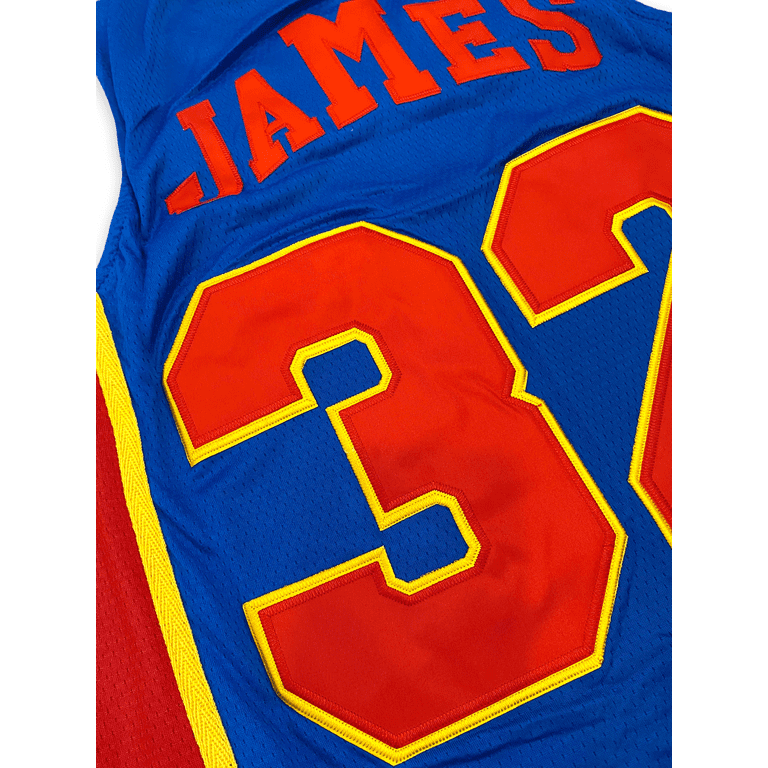 Lebron James #32 McDonalds All American Basketball Jersey Black
