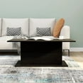 thumbnail image 2 of vidaXL Coffee Table Black 102x55.5x40 cm Engineered Wood, 2 of 4
