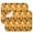 Halloween Icons Pattern, variant on Halloween Icons Pattern Dish Drying Mat for Kitchen 1 Pack, Ultra Absorbent Microfiber Dishes Drainer Mats,16x18in(41x46cm)
