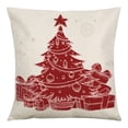 thumbnail image 2 of Christmas Decoration Pillow Cover Cushion Cover Christmas Decorative Cushion Cover Bedside Pillowcase Living Room Decorative Linen Fringe Throw Pillow Covers, 2 of 5