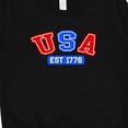thumbnail image 3 of Inktastic USA Est 1776 Toddler Sweatshirt, 3 of 4
