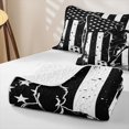 thumbnail image 4 of Erosebridal Soccer Player Twin Quilt Set, Stars and Stripes Flag Twin Coverlet Set for Men and Women, 2pcs, 4 of 7