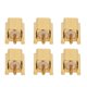 thumbnail image 3 of Zócalo MMCX, Conector Hembra De 3 Pines De Alta Confiabilidad, Banda De Frecuencia Ancha De 10 Piezas Para Sistemas GPS Para Equipos RF, 3 of 7