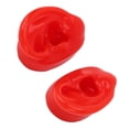 thumbnail image 1 of Modèle d'Oreille Simulé, Modèle d'Oreille Humaine Doux Grande Résistance pour Acupuncture Point pour Hôpitaux Rouge, 1 of 8
