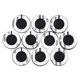 thumbnail image 2 of Almohadilla Antichoque Para Puerta De Coche 10 Uds. Adhesivo anticolisión para puerta, almohadilla reflectante para parachoques, accesorios para exteriores de coche, 2 of 6