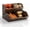 Walnut, variant on TIDITA Onion and Potato Storage Bins - Acacia Wood Pantry Baskets Organization and Storage - Wooden Stackable Baskets for Bread, Fruit, Vegetable - Onion Basket for Kitchen Counter