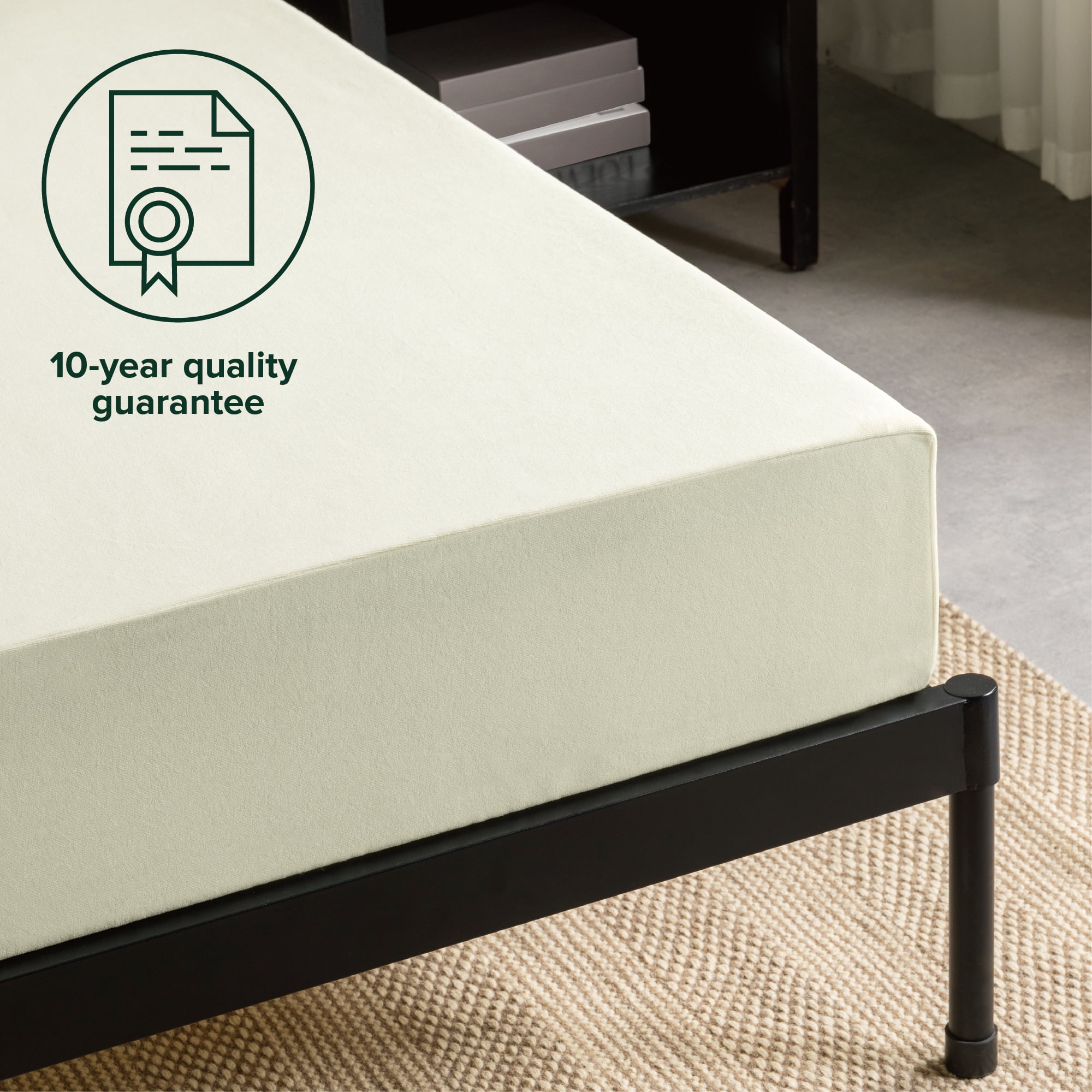 Zinus Gel Airflow 6" Tight Top Memory Foam Mattress CertiPUR-US Certified, Twin