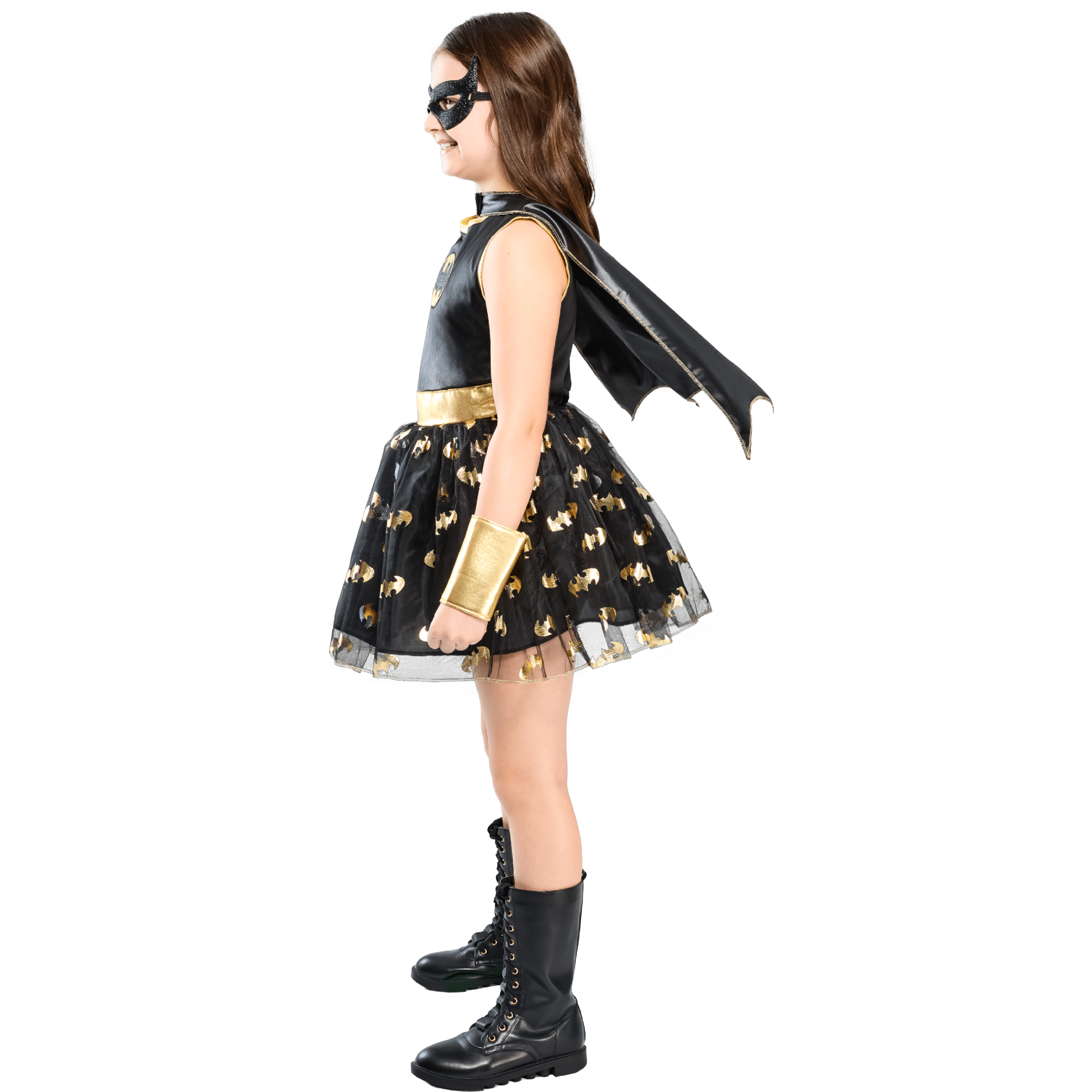 DC Batgirl Halloween Costume for Children, Girls' Size M (7/8), by Rubies