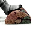 thumbnail image 5 of Floral Foot Rest, Digitally Generated Graphics of Flowers, Non-Slip Backing Adjustable Ergonomic Memory Foam Leg Support for Office, Maroon Multicolor, by Ambesonne, 5 of 5