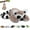 Lemur, variant on Niuniu Daddy Stuffed Animal Plush Toy, Weighted Sloth, 3.3lb, Soft Faux Fur, 20 Inch