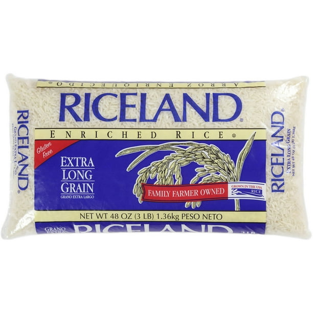 Riceland Extra Long Grain Enriched Rice, 3 lbs
