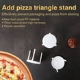 thumbnail image 3 of 100Pcs Pizza Stands Anti-Collapse Anti-Sticking Takeaway Pizza Triangle Saver Stands for Pizzeria, 3 of 8