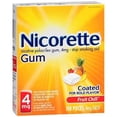 thumbnail image 2 of Nicorette Nicotine Gum, 4mg, Fruit Chill 100 ea, 2 of 2