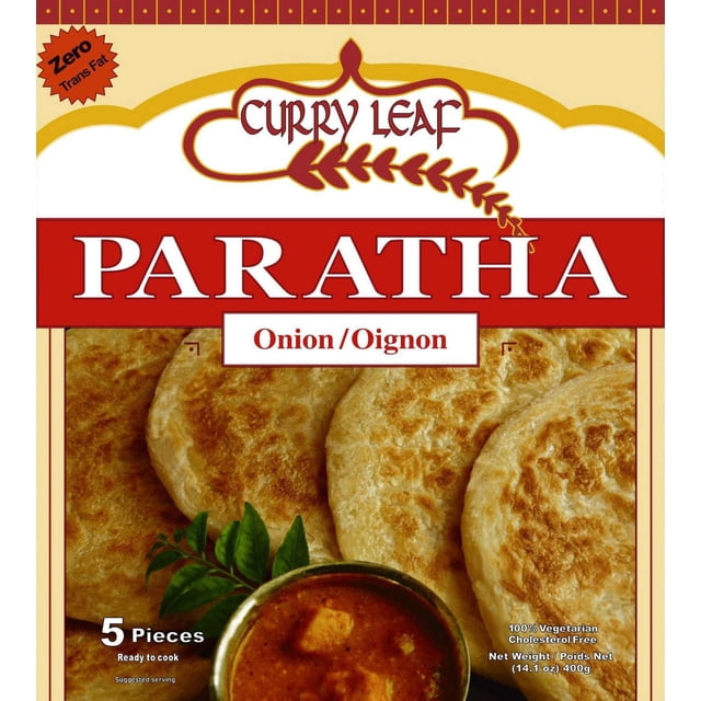 Curry Leaf Onion Ready to Cook Paratha, 400 g