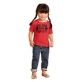 thumbnail image 4 of Does Your Papa Even Lift Gym Workout Toddler Boy Girl T Shirt Infant Toddler Brisco Brands 12M, 4 of 6