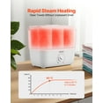 thumbnail image 2 of VEVOR Hot Towel Warmer, 1.1 gal Small Towel Steamer with Clip & Indicator, Holds 12-15 Towels, Portable Facial Warmer Quickly Heats Up in 5 Minutes, for Spa, Barber, Manicures, Massage, Salon, White, 2 of 9