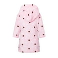 thumbnail image 3 of GYRATEDREAM Boys Girls Robes Cartoon Hooded Plush Robe Animal Pajamas Soft Fleece Bathrobes Cute Sleepwear Gowns, 3 of 4