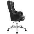 thumbnail image 3 of Flash Furniture Chambord Home and Office Upholstered High Back Chair in Black LeatherSoft, 3 of 5