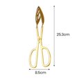 thumbnail image 3 of Cooking Tong Stainless Steel Food Tong Slotted Long Handle Multifunctional Kitchen Tool for Cooking Grilling Baking More, 3 of 8