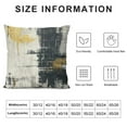 thumbnail image 6 of Acheng Throw Pillow Covers Home Decor Set of 2 Abstract Black Gold Painting Pillow Cases Decorative Outdoor Cushion Couch Sofa Pillowcases White, 6 of 6