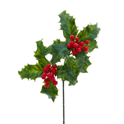Holly Berry Spray Artificial Greenery