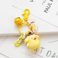thumbnail image 1 of Lindo Anime Kuromi Melody Hello Kitty llavero Kawaii dibujos animados perro de orejas grandes Rana pudín perro pingüino mujer bolso colgante, 1 of 4