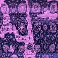 thumbnail image 1 of Ahgly Company Indoor Square Abstract Purple Modern Area Rugs, 6' Square, 1 of 4
